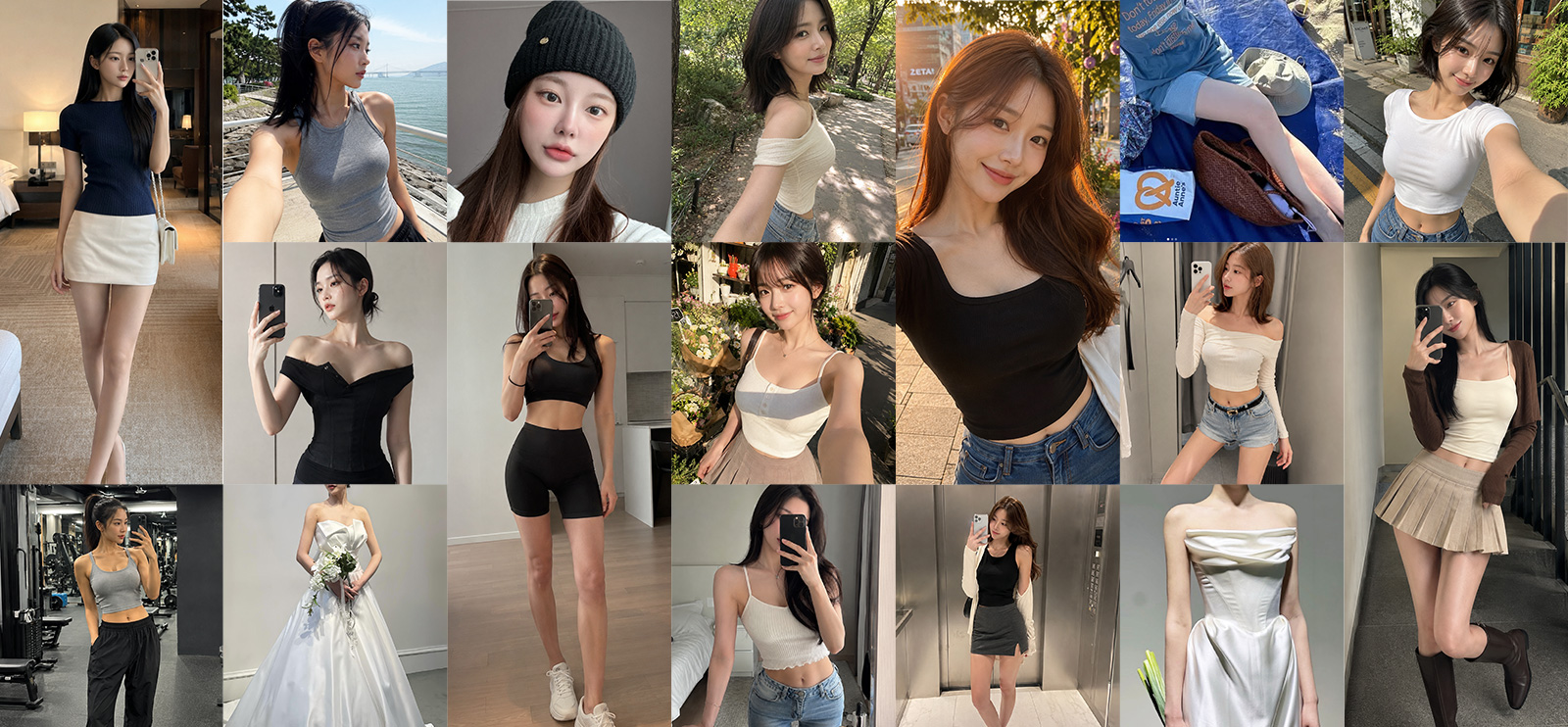 실버라이닝 토탈케어를 선택한 전국의 셀럽·인플루언서들의 바디라인 스타일 인증 사진 모음